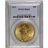 Image 3 : 1913 $20 MS64 PCGS. This issue is rare as a Gem, but a 