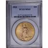 Image 1 : 1924 $20 MS65 PCGS. This shimmering khaki-gold Gem is 