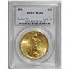 Image 1 : 1924 $20 MS65 PCGS. An amazing Gem quality example of 