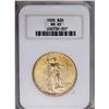 Image 1 : 1925 $20 MS65 NGC. A gorgeous lemon-gold type coin wit 