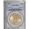Image 1 : 1927 $20 MS64 PCGS. The vibrant luster and solid strik 