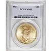 Image 1 : 1927 $20 MS65 PCGS. An intricately detailed piece with 