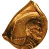 Image 1 : (Undated) 1C Lincoln Cent--Foldover Strike, Copper--MS 