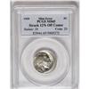 Image 3 : 1920 5C Buffalo Nickel--Struck 12% Off Center--MS65 PC 