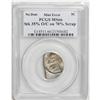 Image 3 : No Date 5C Jefferson Nickel--Struck 35% Off Center on 