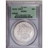 Image 1 : 1878 7/8TF S$1 Weak MS65 PCGS. Brilliant-white and ful 