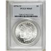 Image 1 : 1878-CC S$1 MS65 PCGS. This flashy Carson City dollar 
