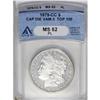 Image 3 : 1879-CC S$1 Capped Die MS62 Prooflike ANACS. VAM-3. A 