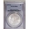 1879-O S$1 MS64 PCGS. Wisps of pale blue toning on the 