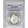 Image 3 : 1880-CC S$1 MS66 PCGS. Ex: The Shrike Set. The flashy 