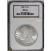 1880-O S$1 MS64 NGC. Brilliant and somewhat prooflike, 