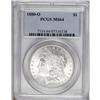 1880-O S$1 MS64 PCGS. Choice and charming with lovely 