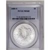 Image 3 : 1880-S S$1 MS68 PCGS. Medium S. This needle-sharp Supe 