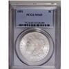 Image 1 : 1881 S$1 MS65 PCGS. This lightly toned Gem displays vi 