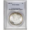 Image 1 : 1881-O S$1 MS65 PCGS. An exquisitely struck Gem that h 