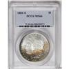 Image 1 : 1881-S S$1 MS66 PCGS. Completely white on the reverse 