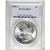 Image 1 : 1881-S S$1 MS67 PCGS. A razor-sharp strike and blazing 