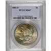 Image 1 : 1881-S S$1 MS67 PCGS. The brilliant reverse of this sh 