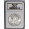 Image 1 : 1882-CC S$1 MS66 NGC. A boldly struck piece with stron 