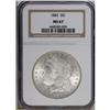 Image 1 : 1883 S$1 MS67 NGC. A beautifully preserved Superb Gem 