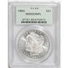 Image 3 : 1884 S$1 MS65 Deep Mirror Prooflike PCGS. A listing of 
