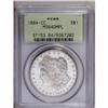 Image 1 : 1884-CC S$1 MS64 Deep Mirror Prooflike PCGS. Dramatica 