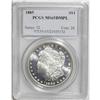 Image 1 : 1885 S$1 MS65 Deep Mirror Prooflike PCGS. Brilliant an 