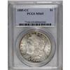 Image 1 : 1885-CC S$1 MS65 PCGS. A lustrous Carson City Gem with 