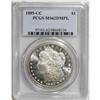 Image 1 : 1885-CC S$1 MS62 Deep Mirror Prooflike PCGS. Although 