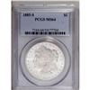 Image 1 : 1885-S S$1 MS64 PCGS. Well struck and essentially unto 