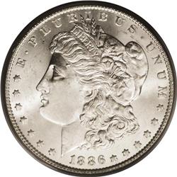 1886-O S$1 MS63 PCGS. The Bowers Guide Book of silver 