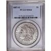 Image 1 : 1887-O S$1 MS64 PCGS. This lustrous and nearly brillia 