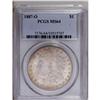 Image 1 : 1887-O S$1 MS64 PCGS. A noticeable amount of honey-gol 