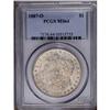 Image 1 : 1887-O S$1 MS64 PCGS. Choice and quite lustrous with o 