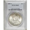 Image 3 : 1887-S S$1 MS65 PCGS. The only recorded quantities of 