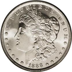 1888-O S$1 MS66 PCGS. The strike is only a hair better 