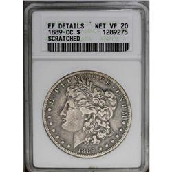 1889-CC S$1 --Scratched--ANACS. XF Details, Net VF20. A 