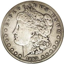 1889-CC S$1 VF30 NGC. Like most dollars of this key da 