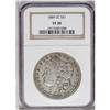 Image 3 : 1889-CC S$1 VF30 NGC. Like most dollars of this key da 