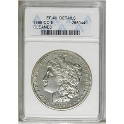 1889-CC S$1 --Cleaned--ANACS. XF40 Details. Pastel sky- 