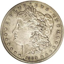 1889-CC S$1 XF40 NGC. A pleasing XF example of this al 