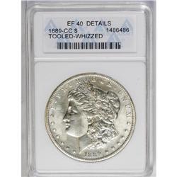 1889-CC S$1 --Tooled, Whizzed--ANACS. XF40 Details. Thi 