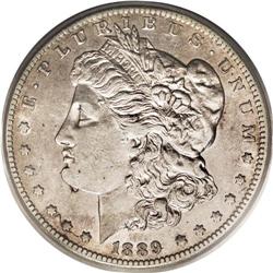 1889-CC S$1 XF45 PCGS. This highly desirable key date 