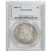 Image 3 : 1889-CC S$1 XF45 PCGS. This highly desirable key date 