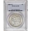 Image 3 : 1889-CC S$1 AU50 PCGS. After a three year intermission 