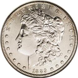 1889-CC S$1 AU53 ANACS. A pleasing, problem-free examp 