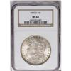 Image 1 : 1889-O S$1 MS64 NGC. Lustrous and attractive with love 