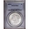 Image 1 : 1889-S S$1 MS64 PCGS. A well struck piece with strong 