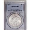 Image 1 : 1889-S S$1 MS64 PCGS. The smooth, frosty surfaces are 