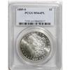 Image 1 : 1889-S S$1 MS64 Prooflike PCGS. A moderately mirrored 